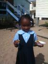 Young student in Belize